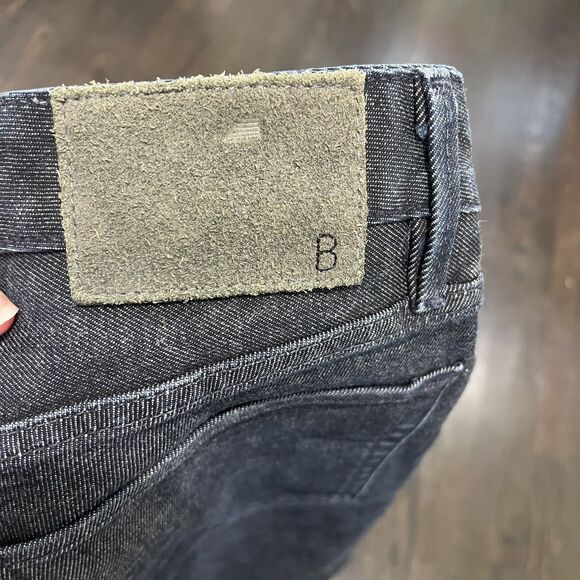 Bonobos Straight Jeans Men’s 33x32 Resin Rinse Fit 5 Pocket Denim Pants - Picture 3 of 9